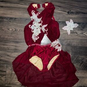 Lyrical dance costume. CL